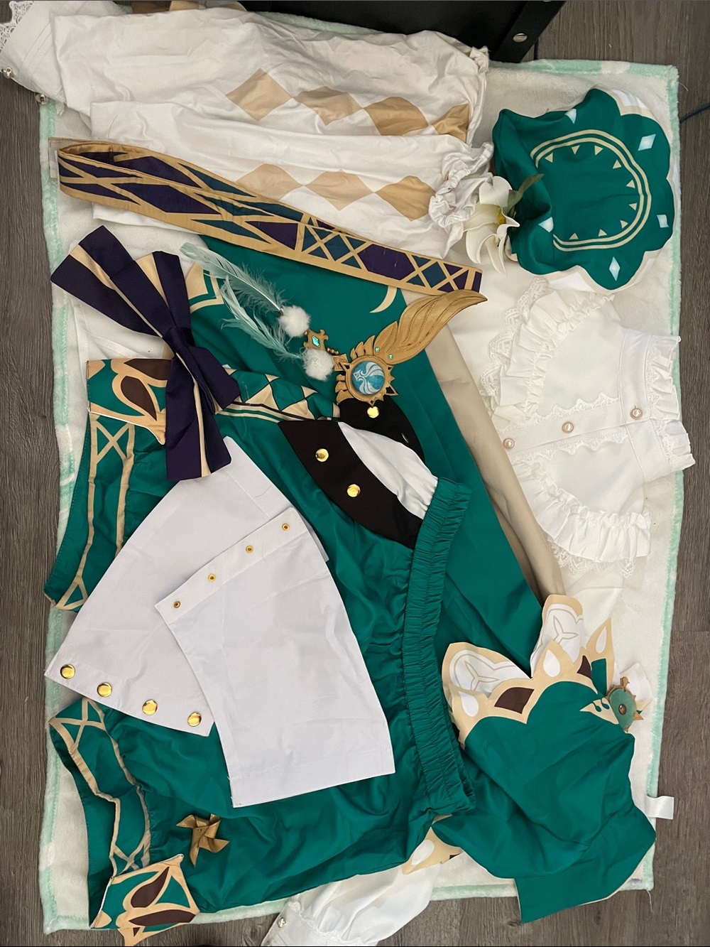 Genshin Impact Venti Cosplay L
